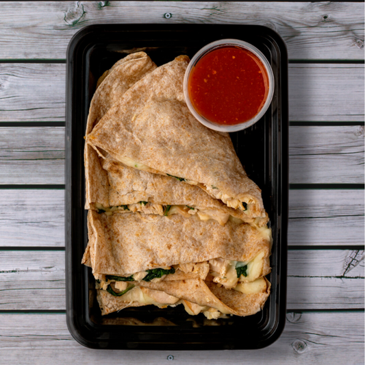 Chicken and Spinach Quesadilla