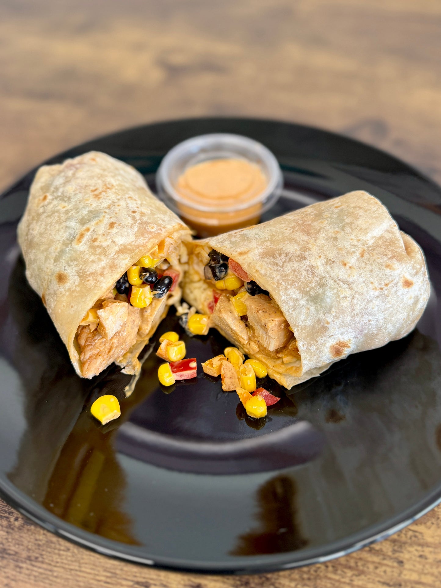 Santa Fe Chicken Burrito