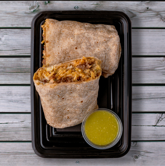 Steak Chile Verde Burrito