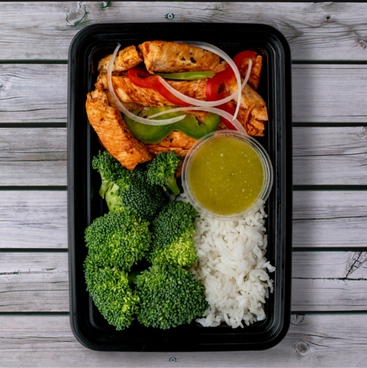 Chicken Fajita w/ White Rice